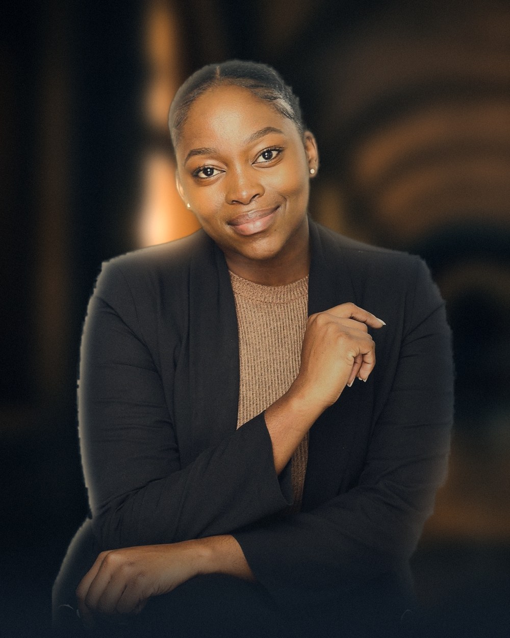 Tatenda Muoni, paralegal and office administrator at the Law Office of Aaron P. McAllister